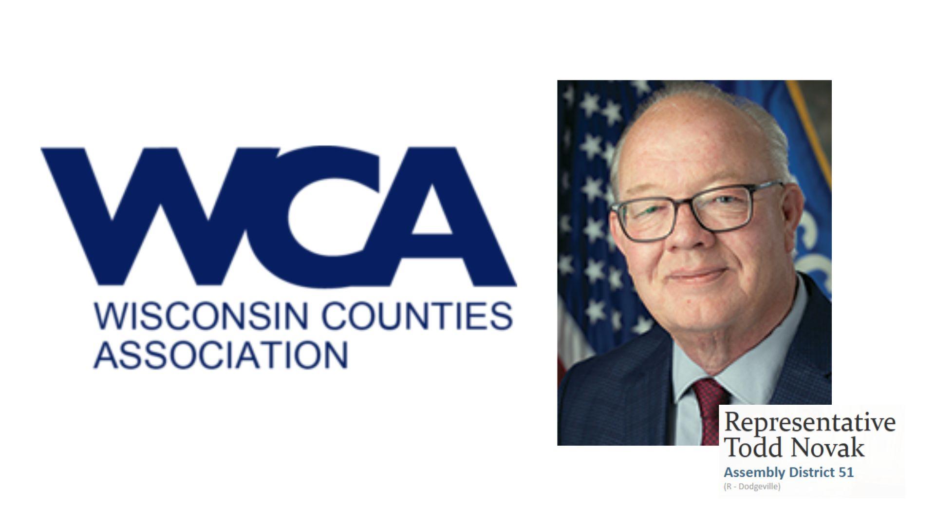 Todd Novak honored as 2025 “Friend of County Government”
