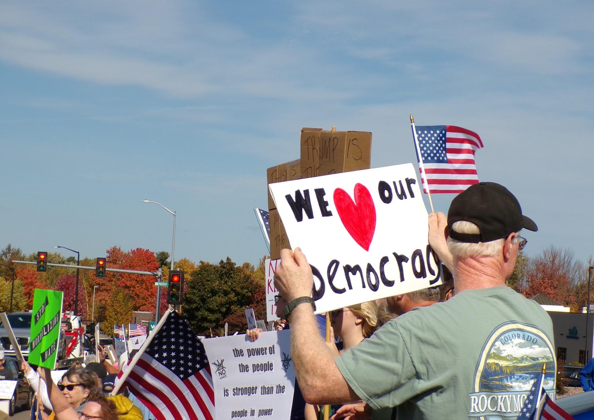 Wisconsinites join No Kings protests